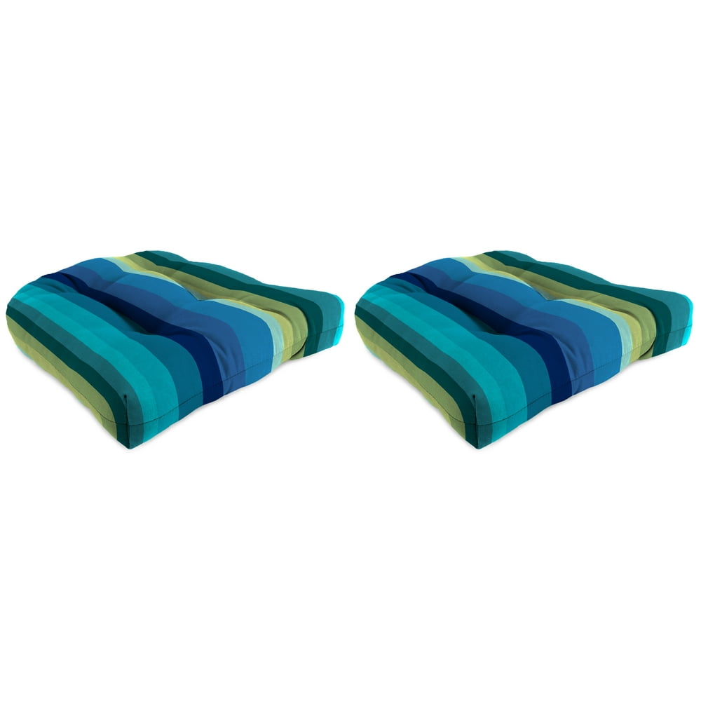 Jordan Manufacturing Set of Two 18" x 18" x 4" Outdoor Wicker Chair