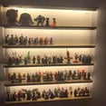 thumbnail image 5 of Tira de luces LED con haz oblicuo hacia adentro en ángulo de 45 grados para estantes de gabinetes, barra lateral, luz de CC de 12 V, cinta doble de 3 m, instalación ultrafina, 5 of 5