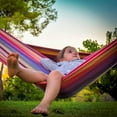 thumbnail image 2 of Adjustable Outdoor Suspension, Heavy Duty Hammock Straps For Wide Range Of Uses, Protects Hammock Rope And Trees, Easy Setup, No-Stretch High Density Material, Portable Camping Essentials (4PCS), 2 of 5