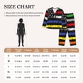 thumbnail image 4 of Bingfone Womens Pajama Sets American Flag Print,Long Sleeve Loungewear Pajamas Set-Medium, 4 of 7