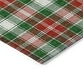 thumbnail image 3 of Addison Rugs Chantille Indoor/Outdoor Transitional Holiday Plaid Emerald Machine Washable Rectangle Rug, 9' x 12', 3 of 7
