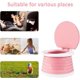 thumbnail image 5 of Travel Potty Portable Potty Folding Potty Toddler Toilet Potty Portable Potty Children's Potty Training Seat for Children Toddlers Travel (Pink), 5 of 5