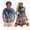 Galaxy Palm Tree, variant on KUIFORTI Hawaii Matching Couple Outfits Blue Palm Tree Women's Casual Dresses & Men's Hawaiian Shirt for Beach Seaside Lightweight with Soft Fabric Quick-dry