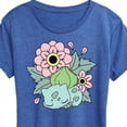 thumbnail image 3 of Pokémon - Bulba Flowers - Women's Short Sleeve Graphic T-Shirt, 3 of 5