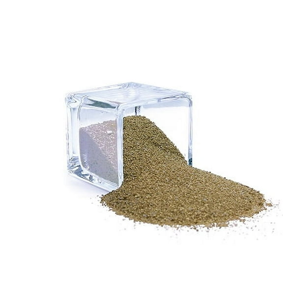 WGV 1 Pound Bag of Medium Grain Decorative Colored Sand - Dull Gold- 5" Wide x 1" Tall- 1 Bag