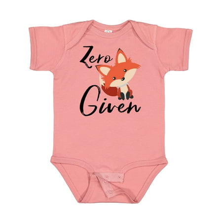 

Inktastic Zero Fox Given Gift Baby Boy or Baby Girl Bodysuit