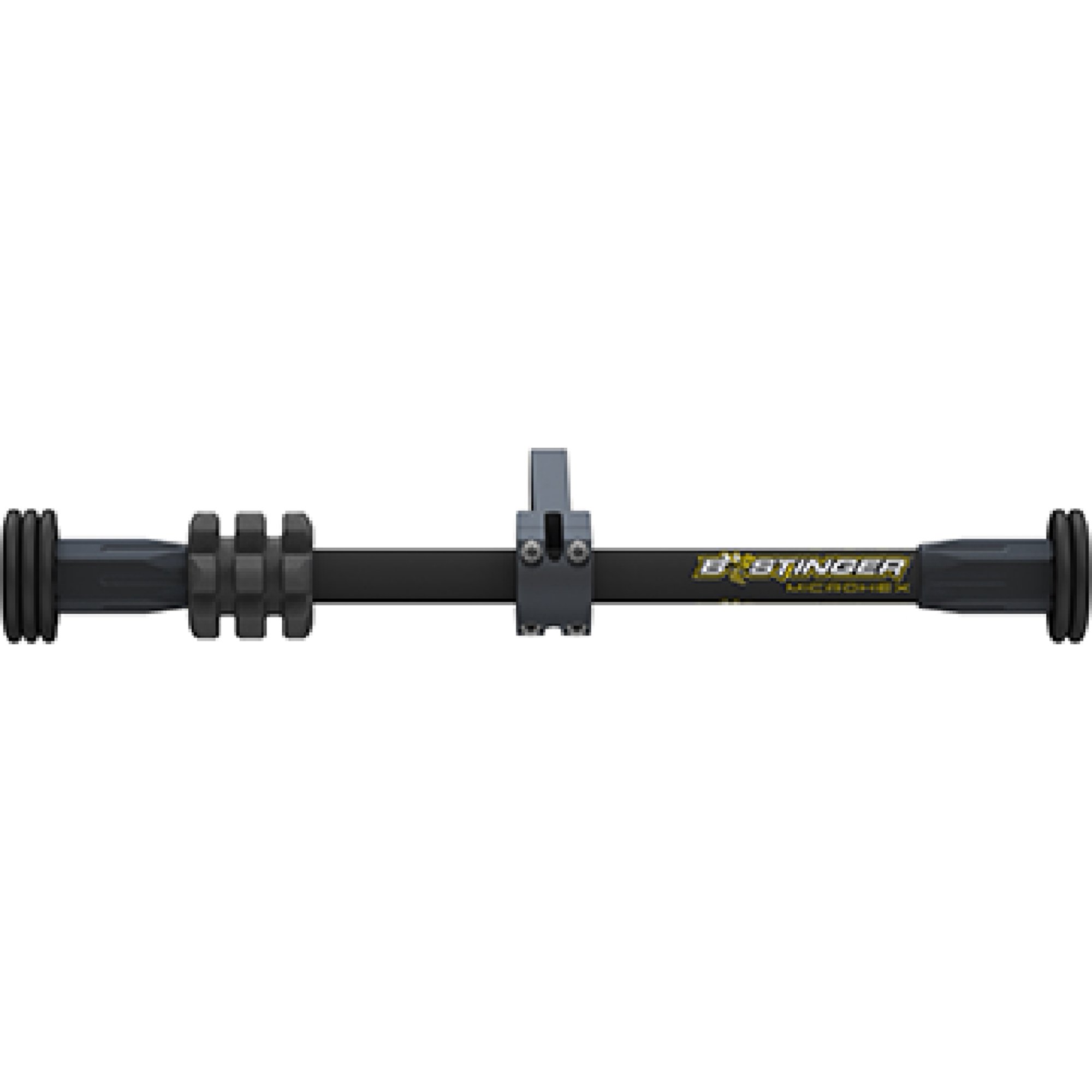 Bee Stinger MHXCS5DTMB10 MicroHex 10 Black Archery Bow Hunting Stabilizer