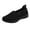1-Black, variant on 2025 Slip on Breathe Mesh Sneaker Heels for Women Walking Shoes Women Sneaker Wedges Shoes for Women Wedding Sneakers Comfort Flat Loafers