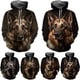 thumbnail image 2 of Sudadera con capucha con estampado 3D de pastor alemán para hombre, sudadera de manga larga de talla grande, sudaderas casuales, sudaderas con capucha, ropa para hombre, 2 of 5