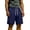 Blue, variant on Dagugfen Gym Shorts Men Elastic Waist Drawstring Loose Fitted Basketball Short Pants Summer Outdoor Training Athletic Shorts with Pockets