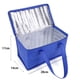 thumbnail image 2 of Bolsa de picnic, portátil, grande, para almuerzo, térmica, para comida, para entrega de cerveza (azul, L), 2 of 8