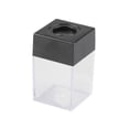 thumbnail image 1 of Práctico dispensador de clips de papel transparentes de gran capacidad con apertura superior amplia y magnética, 1 of 5