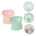 thumbnail image 5 of UPOUART 2Pcs Elevated Pet Bowl with Tilted Design Assorted Colors Durable Raised Feeding Bowls, 5 of 7