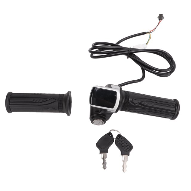 Mango De Acelerador Eléctrico, Indicador De Batería Eléctrica Goma Del Acelerador Duradero Estable Ergonómico Para Manillar De 22,5 Mm De Diámetro ANGGREK 36V