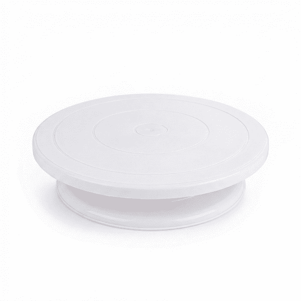 Plato Giratorio para Decorar Pasteles, Base 360 Fluida Repostería Casera