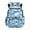 Cute Blue Shark Print, variant on Pink Cat Paw Print School Backpack for Girls Age 5-16 Water-Resistant Multi-Pocket Bookbag Adjustable Cushioned Straps Lightweight Durable Bag for School Travel Daily Use