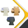 thumbnail image 3 of keepw 100 Pieces Hairpin Display Paper Cards Head Rope Packaging Solid Color Jewelry Accessory Cardboard Home Storage Black, 3 of 6