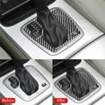 thumbnail image 3 of Carbon Black Car Gear Shift Panel Cover Trim Stickers for Volvo XC90 2003 2004 2005 2006-2014 Interior Mouldings Accessories, 3 of 4