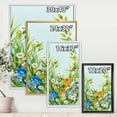 thumbnail image 4 of Designart 'Still Life Of Colorful Wildflowers With Leaves II' Traditional Framed Canvas Wall Art Print, 4 of 5