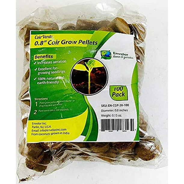 Envelor Coco Grow Discs Coir Pellets for Seed Starter ...