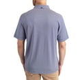 thumbnail image 2 of Men's Cutter & Buck Royal Florida Gators Forge Eco Double Stripe Stretch Recycled Polo, 2 of 2