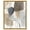 Gold Frame, variant on Freeform Movement I Canvas Contemporary Paint by Art Remedy, White Frame, 36 x 45