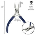 thumbnail image 4 of The Beadsmith Bent Chain-Nose Pliers for Crafting and Repair, Jewelry Making Supplies, 4 of 6