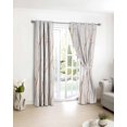 thumbnail image 3 of Orange Branches Blackout Curtains for Bedroom/Living Room, Thermal Insulated Kitchen Curtains, Modern Abstract Art Forest Silhouettes Grommet Darkening Window Treatment Drapes 52"x84"x2, 3 of 8