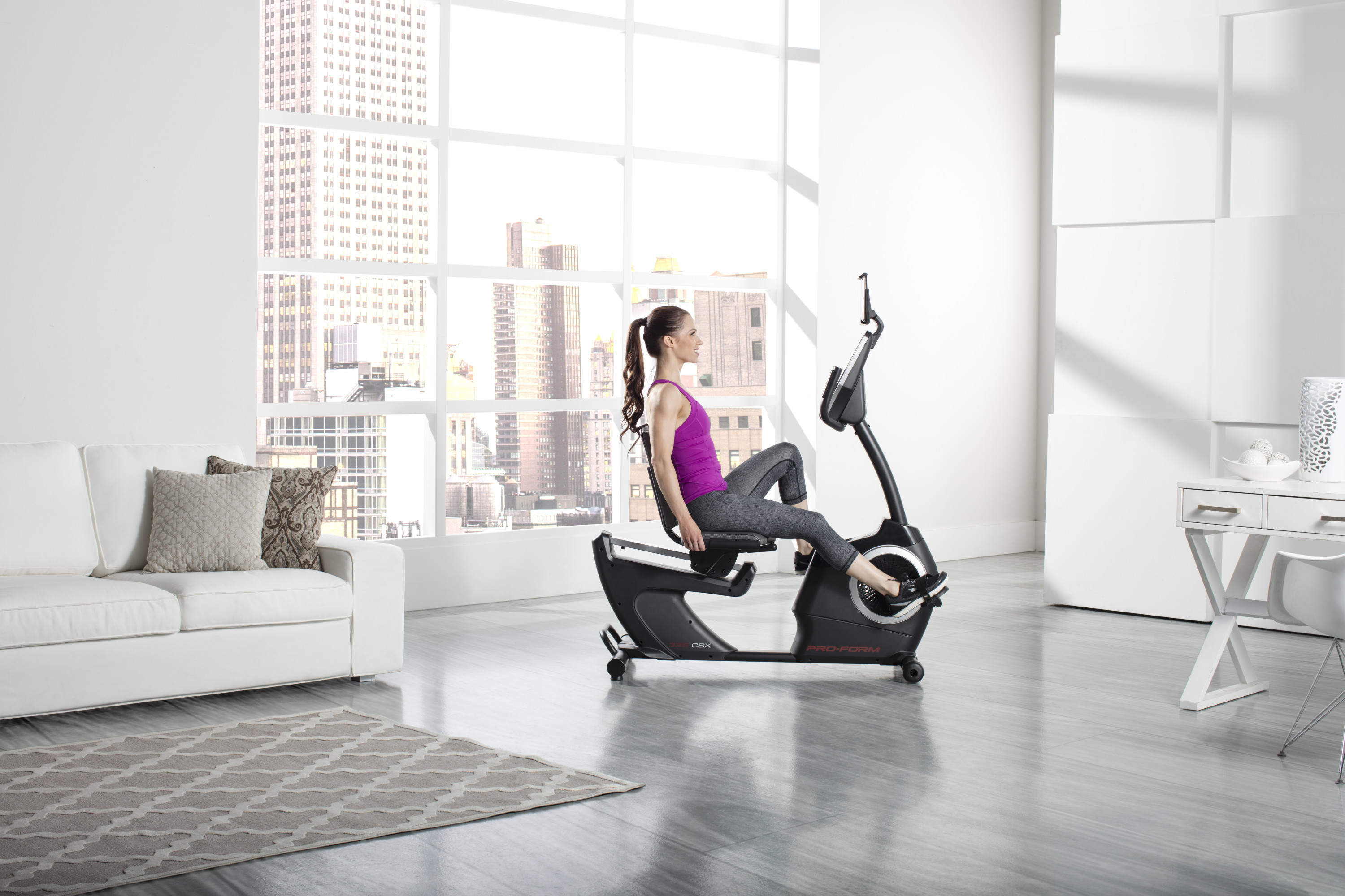 ProForm 325 CSX Recumbent Exercise Bike with 22 Resistance Levels, iFIT Compatible - image 5 of 21