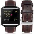 thumbnail image 2 of Correa de piel UMAXGET compatible con bandas Fitbit Blaze, correa de r, 2 of 2