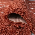 thumbnail image 6 of SAFAVIEH Pro Lux Akilah Aztec Fringe Shag Area Rug, Rust/Cream, 8' x 10', 6 of 10