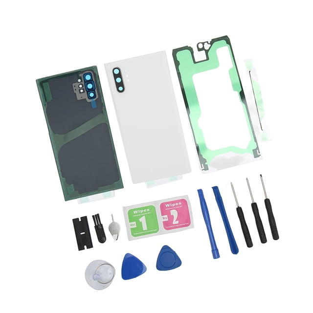 Rear Glass Cover, Replacement Front Outer Lens Glass Screen Universal Perfect Fit With Repair Tool Kit For Maintenance Black,White,Blue,Colorful