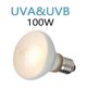 thumbnail image 5 of 4 Pack Reptile Uvb Uva Heat Lamp Bulb For Truly Sun-like Bright Heat For , Amphibian(100 W), 5 of 5