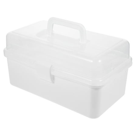 UPOUART  PP Material Multi Functional Organizer Storage Box for School Use 1Pack