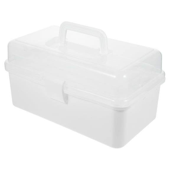 UPOUART  PP Material Multi Functional Organizer Storage Box for School Use 1Pack