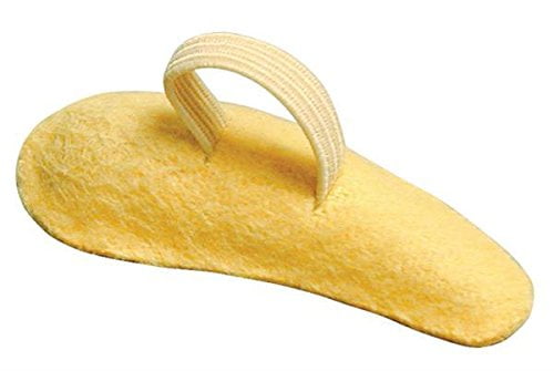 Pedifix Soft Felt Hammer Toe Cushion, Medium Right, 2 Pack