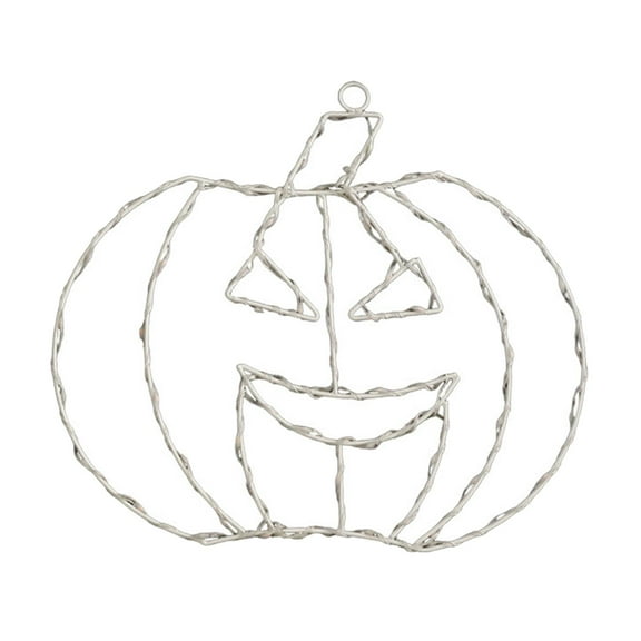 S SERENABLE Halloween Window Light Pumpkin Light Iron Art Halloween Decoration, Lighted Jack O Lantern for Room, Wall, Party, Living Room