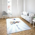 thumbnail image 4 of Happy 4th of July Patriotic Pug Marching Band Uniform Balloons Fireworks Indoor Rug Dog Lover Gifts Carpet Living Bed Room Sofa Home Decor - 13009, 4 of 5