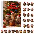 thumbnail image 2 of Animal Cozy 2025 Animal 24 Piece Creature Hanging Calendar (2D Flat), 2 of 8
