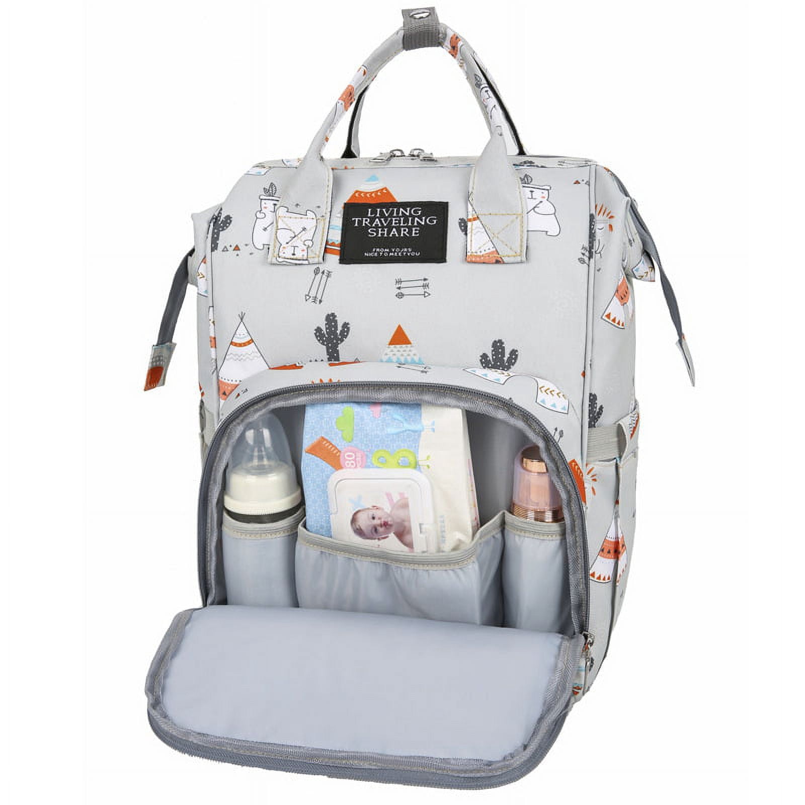 Mummy Bag Casual Multi-Function Large Capacity Travel Backpack Maternity Baby Changing Bags Diaper Changing Backpack