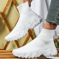 thumbnail image 4 of Chenyee Women's Slip On Socks Sneakers Lightweight Walking Sport Shoes Gym Workout Non Slip Athletic, 4 of 6