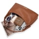 thumbnail image 4 of Bolso bandolera Montana West Trendy de cuero vegano marrón, 4 of 6