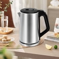 thumbnail image 2 of Hervidor eléctrico mejorado, hervidor de agua de ebullición rápida de té de acero inoxidable de 2L, calentador de agua de ebullición rápida con apagado automático, 2 of 5