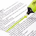 thumbnail image 4 of Sharpie Highlighter, Clear View Highlighter with See-Through Chisel Tip, Tank Highlighter, Assorted Colours, 3 Count, 4 of 4