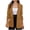 Khaki, variant on Lovskoo Blazers for Women Business Casual Solid Color 3/4 Sleeve Buckle Free Suit Coat Long Sleeve Coat/Jacket Khaki