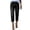 Black, variant on Tqcoqu Capri Jeans for Women,Trendy High Waisted Casual Relaxed Fit Stretchy Denim Summer Jean Capris Pants,Black Women's S-XXL