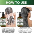 thumbnail image 1 of 3-IN-1 Batana Oil Shampoo & Conditioner Set with Rosemary and Black Castor Oil, Organic Batana Oil Shampoo and Conditioner for Hair Growth, Thinning H, 1 of 1
