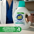 thumbnail image 5 of all Free Clear Liquid Laundry Detergent, Odor Relief, 141 oz, 79 Loads, 5 of 8