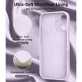 thumbnail image 4 of FANGQIULI Magnetic for iPhone 17 Case,Classic Liquid Silicone Mobile Phone Case,Integrated Camera Control Button,Anti-Scratch Microfiber Lining, 4 of 5