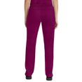 thumbnail image 2 of Healing Hands Purple Label Women's Tamara Pant 's Three Pocket Scrub Pant - XX-Large,Wine, 2 of 6